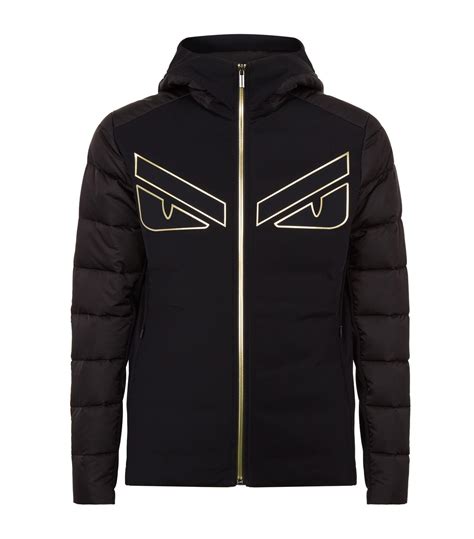 Fendi Monster Eyes Jacket in Black for Men 